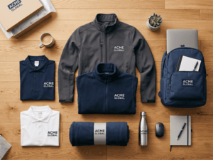 Scalable Customization for Your Finance Branded Apparel and Client Gifts