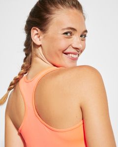 Roly CA6656 - AIDA Sportovní dámské tílko s kulatým výstřihem a  se zadním  vykrojením v plaveckém stylu