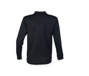Henbury HY478 - Breathable Cool Plus Long Sleeve Polo Shirt