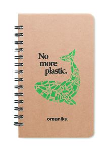 GROWNOTEBOOK™ Zápisník z borovice - GiftRetail MO6225