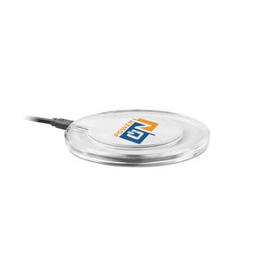 UVE CHARGING UVE Wireless Charging Pad with Blue Light Indicator - GiftRetail MO6391