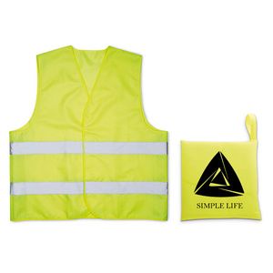 VISIBLE High Visibility Reflective Knitted Safety Waistcoat - GiftRetail MO8062