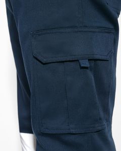 Roly HV9312 - DAILY STRETCH HV Pracovní dlouhé kalhoty s reflexními pruhy