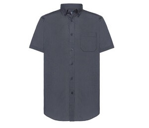JHK JK611 - Elegant Men's Short Sleeve Poplin Shirt
