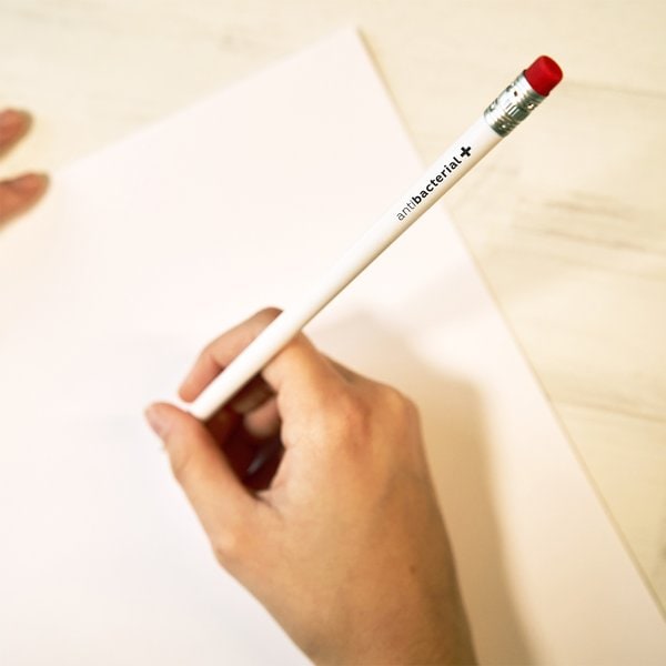 Claps 96154 - Antibakteriální Dřevěná Tužka s Gumou