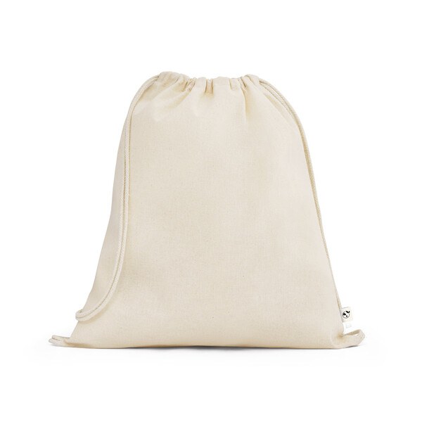100% organic cotton drawstring bag (140 g/m²) - Egotier 92527