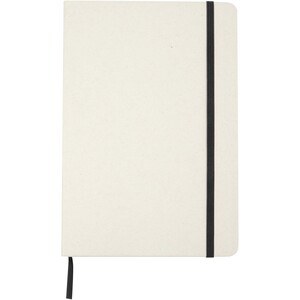 Bass A5 recycled hard cover notebook with lined pages - EgotierPro 107365