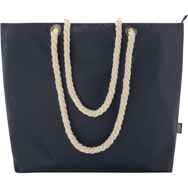 Recyklovaná plážová chladicí taška Panama GRS s uchy na šňůře 23L - EgotierPro 130079