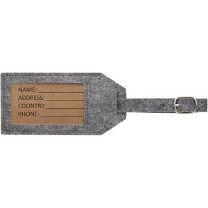 Tie luggage tag - EgotierPro 104591