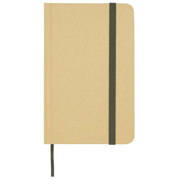 Reed A6 recycled hard cover notebook with plain pages - EgotierPro 106022