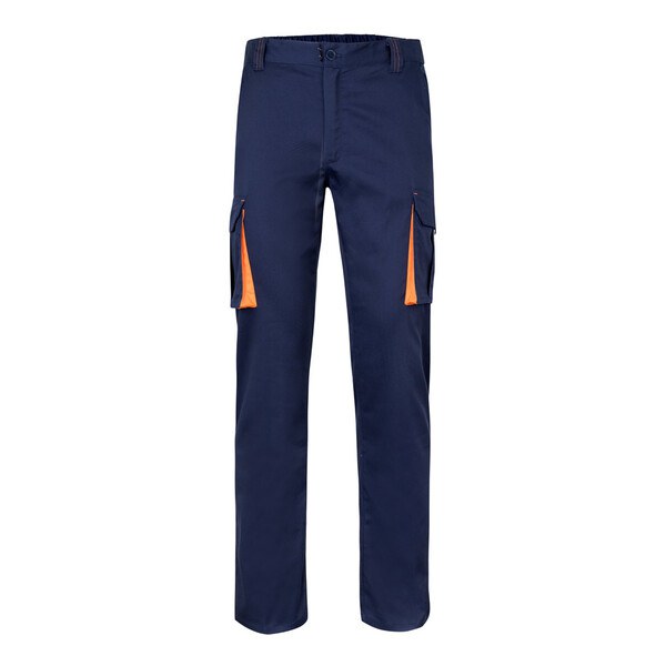 Velilla 36031 - Two-tone, multi-pocket stretch trousers (240g/m²), in cotton (46%), EME (38%) and polyester (16%)