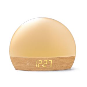 NAMUR Lamp Alarm clock in recycled ABS with progressive bright light mode - EgotierPro RJ3044