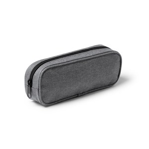 MONTU Pencil case in 300D RPET polyester with zipper fastening - EgotierPro ET1338