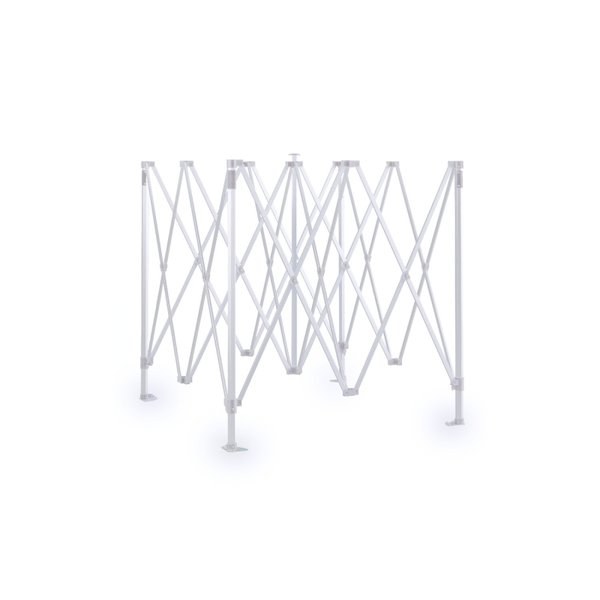 Claps 14108 - Steel Gazebo Frame 3x3m No Fabric