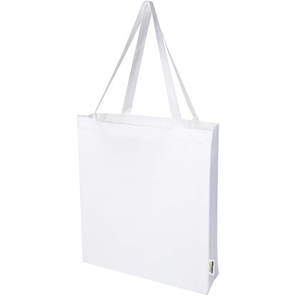 Odisha 180 g/m² OCS organic full gusset tote bag 14L