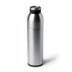 Stamina BI1586 - BOLT 2-in-1 bottle in 304 double-walled  thermal cup stainless steel