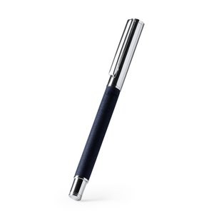 Stamina BL1572 - LOMOX Roller ballpoint pen with a metal body combined with recycled RPET polyester