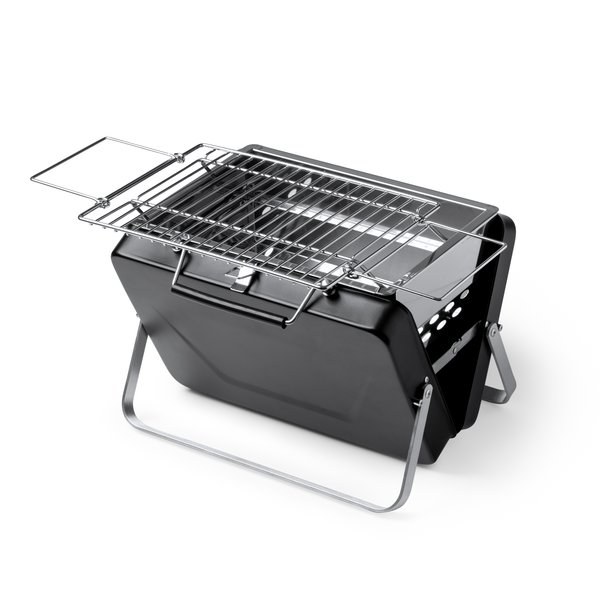 RULOT Portable charcoal barbecue made of stainless steel