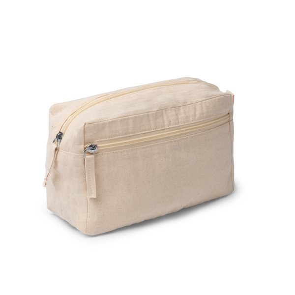 Stamina NE1660 - MODY Toiletry bag 100% cotton 150 g/m² with zip closure