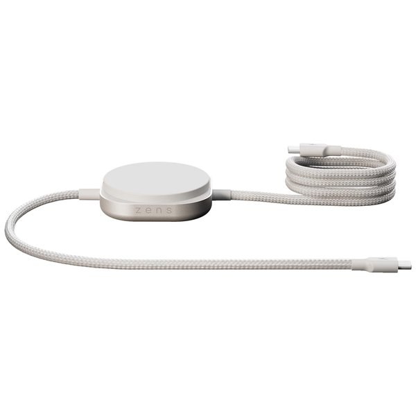 Zens 120821 - Pro 2 240W nabíjecí kabel 2 v 1 s USB-C