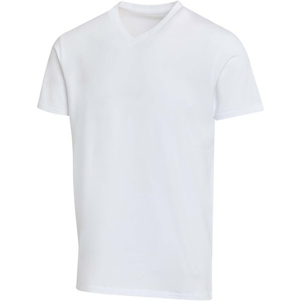 Elevate 39665 - Balfour unisex tričko s krátkým rukávem a výstřihem do V z organické OCS bavlny o gramáži 200 g/m²