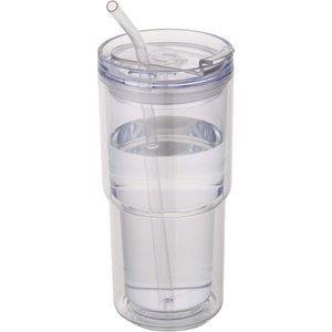 Plastový hrnek Archer o objemu 480 ml s dvojitou stěnou - EgotierPro 100967
