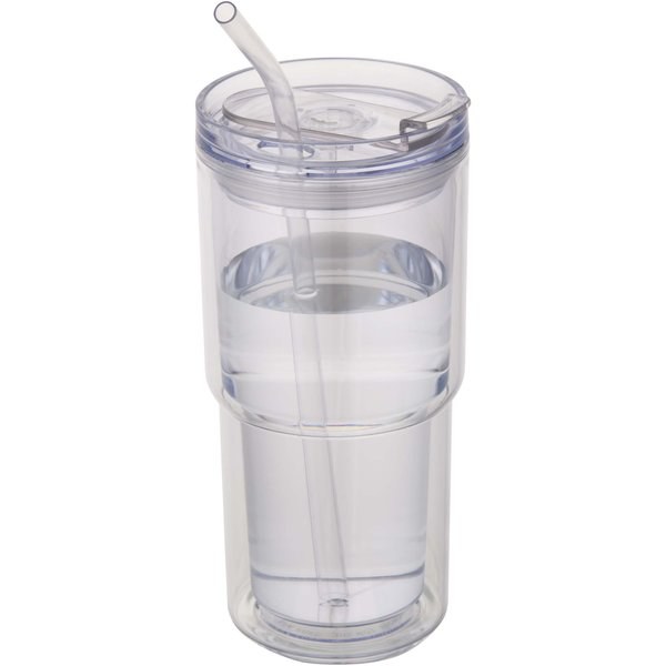 Plastový hrnek Archer o objemu 480 ml s dvojitou stěnou - EgotierPro 100967