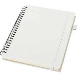 JournalBooks 107302 - Zápisník Liss A5 s pevnou vazbou a spirálou z recyklovaného plastu